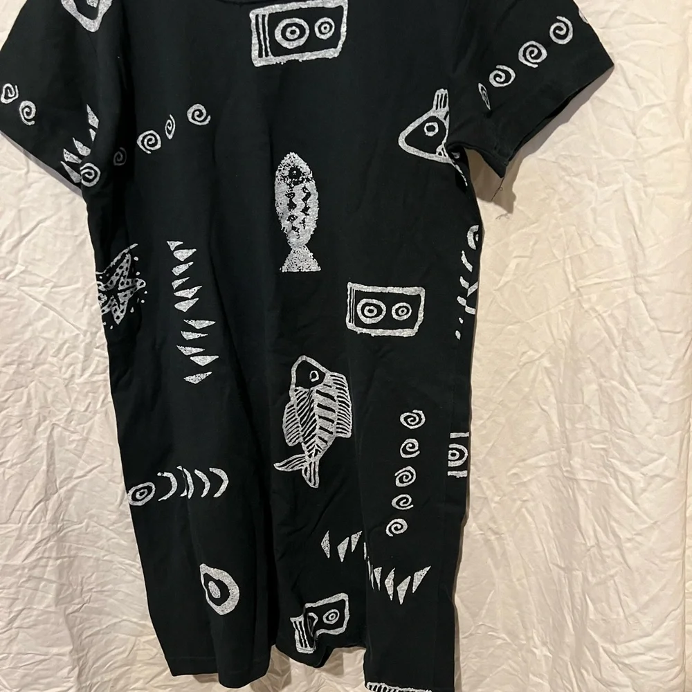 Long t shirt dress beach wear - Picture 4 of 4